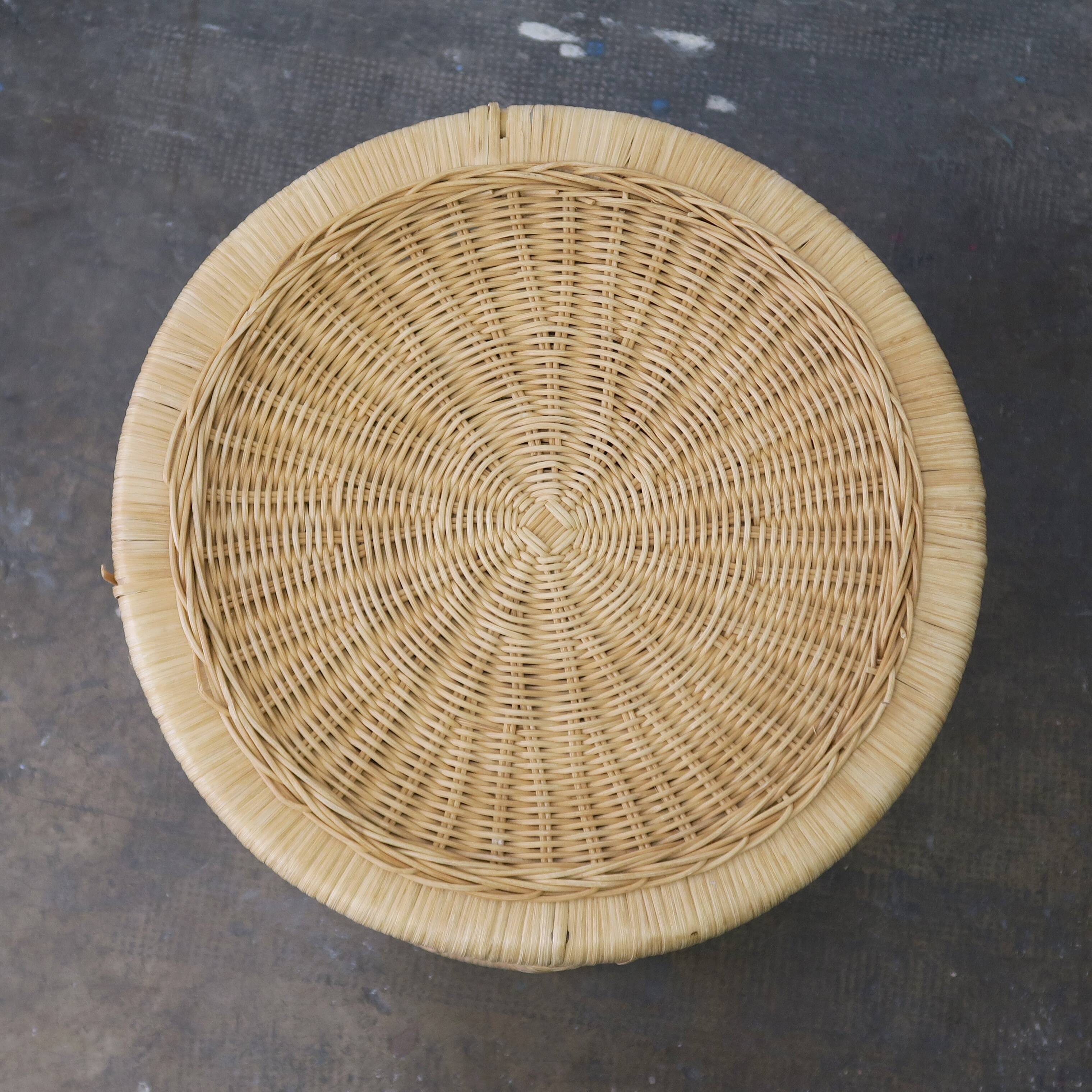 Rattan stool