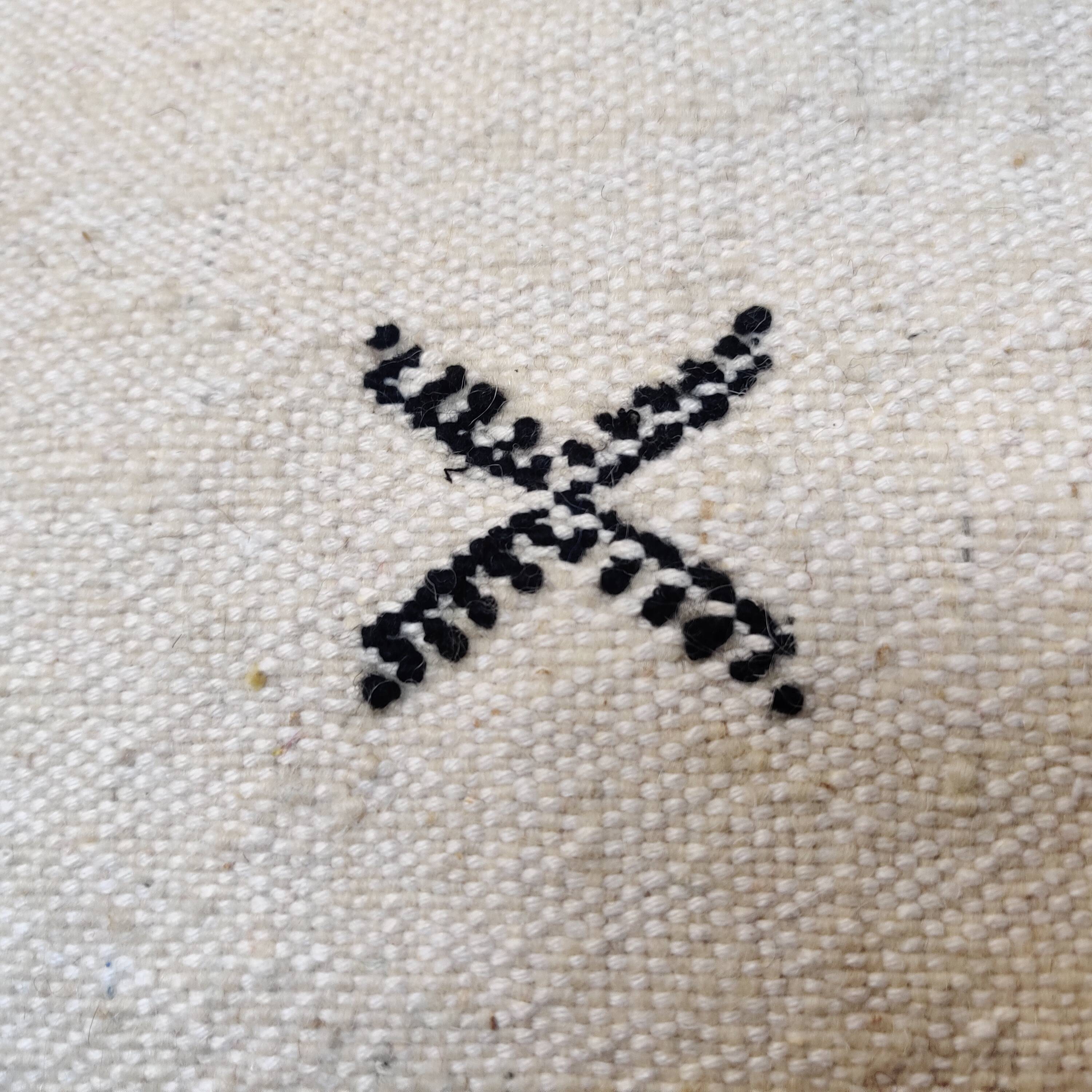 Large Moroccan Kilim Cushion 60x90 cm