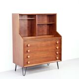 Italian midcentury bureau in teak