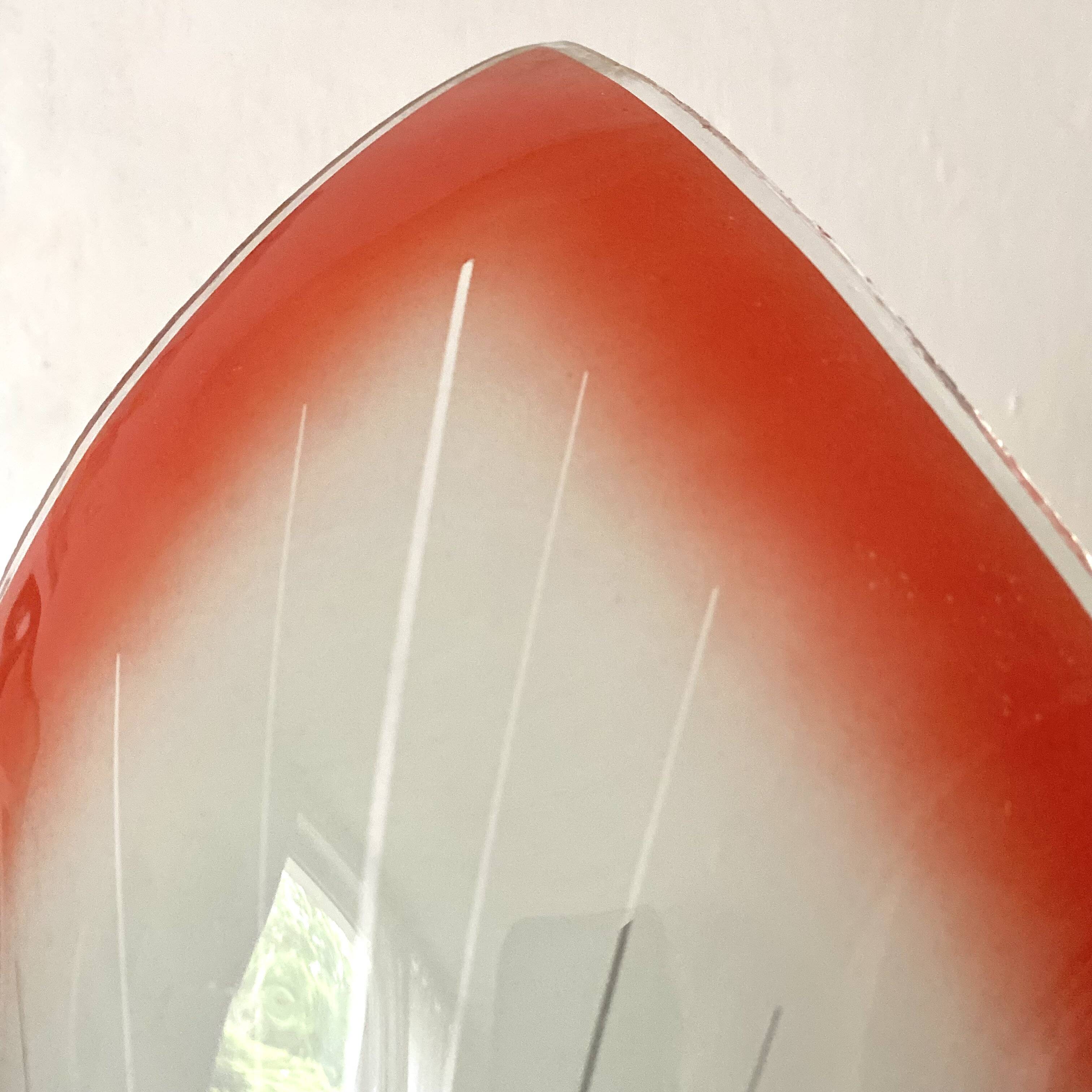 Vintage opaline balladeuse wall light