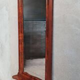 Large Empire mahogany mirror