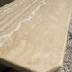 1970s travertine coffee table