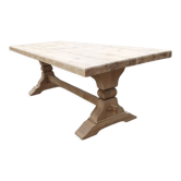 Solid oak monastery table