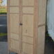 Parisian cabinet in raw wood