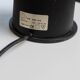 Vintage black table lamp TPB - Model 3014 - Postmodern Memphis design - Italy 1980s