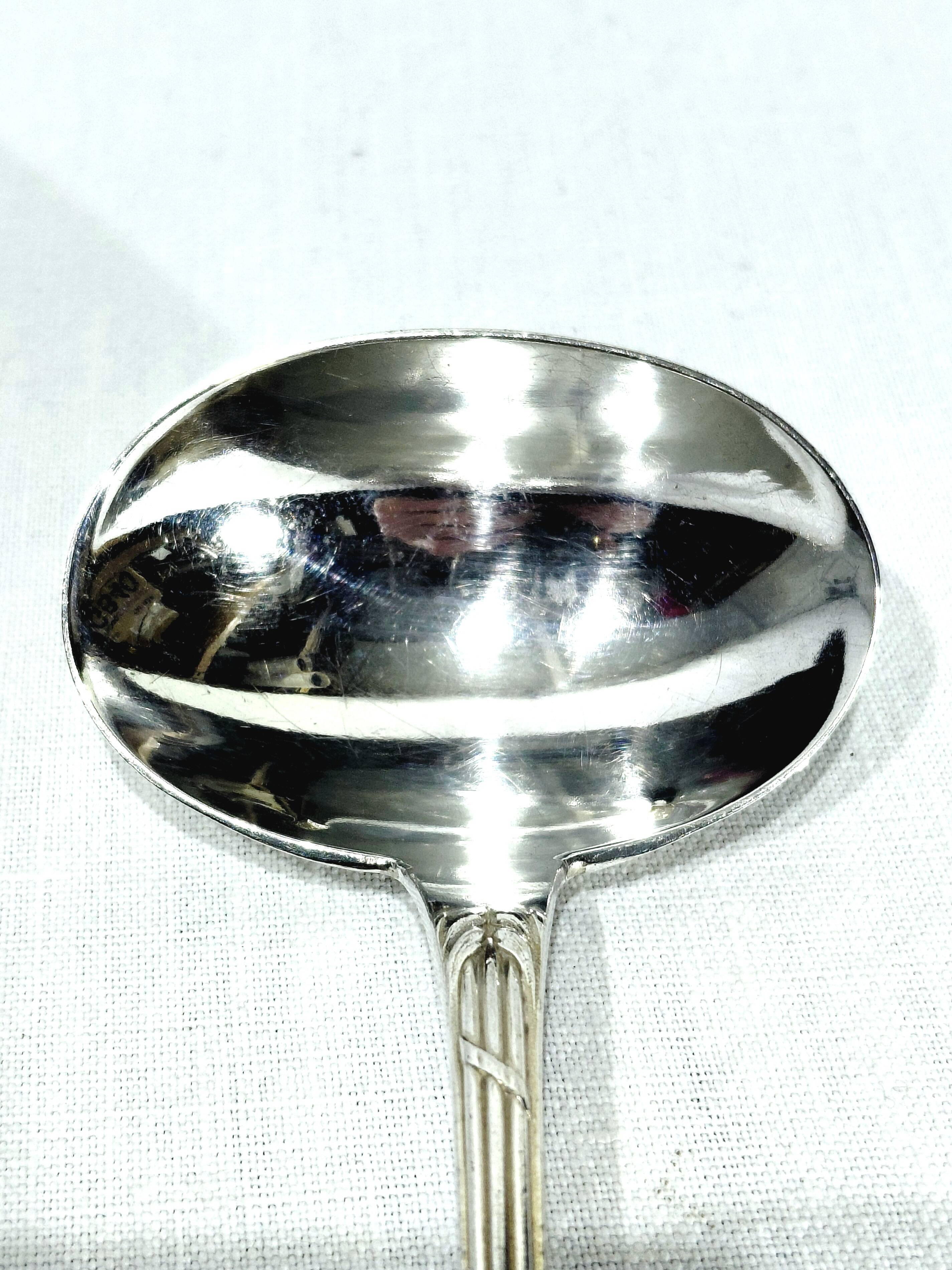 MARTIAL GAUTHIER - SILVER CREAM LADLE