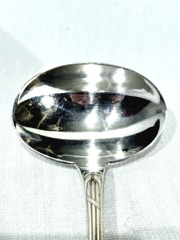 Martial gauthier - louche a creme en argent