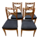Set of 4 Neoclassical Dining Chairs by Friedrich Gottlob Hoffmann, Germany