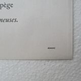 Old advertising lanvin 50s