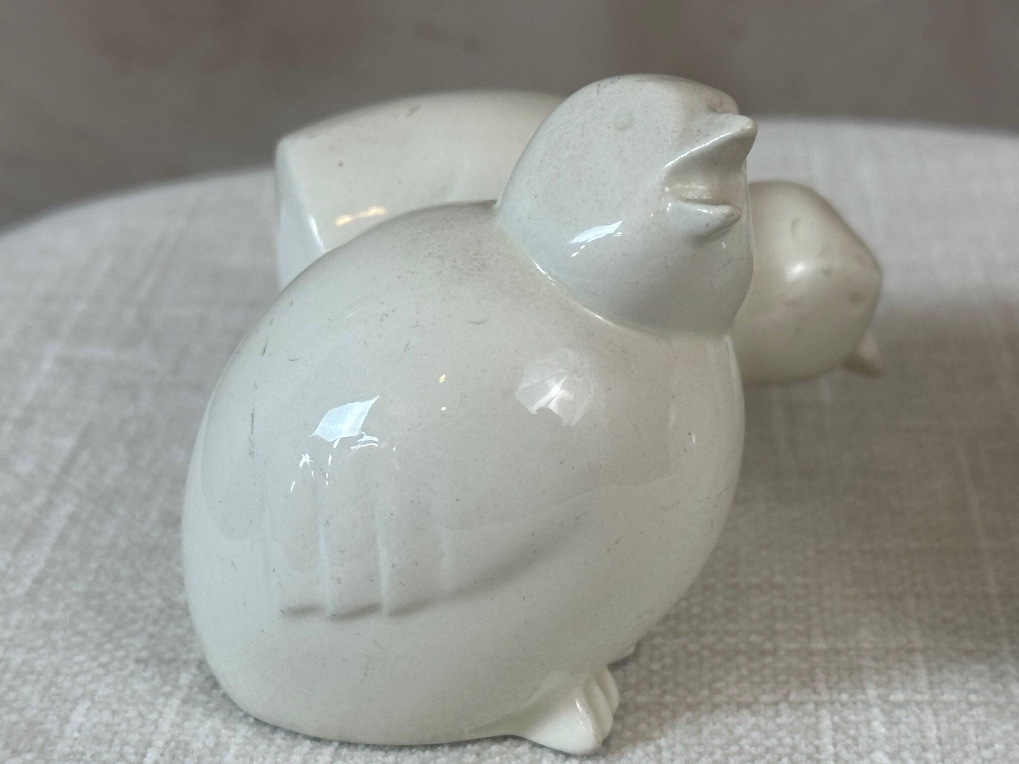 Pair of Art Deco chicks
