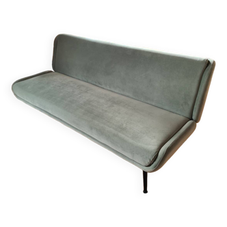 Banquette convertible velours style scandinave