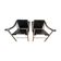 Paire de fauteuils LC1 Le Corbusier