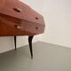 Wooden credenza with mirror Vittorio Dassi Italy 1960