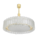 1 of 2 Stunning Murano Glass Tubes Ceiling Light by Doria, Germany, 1960s