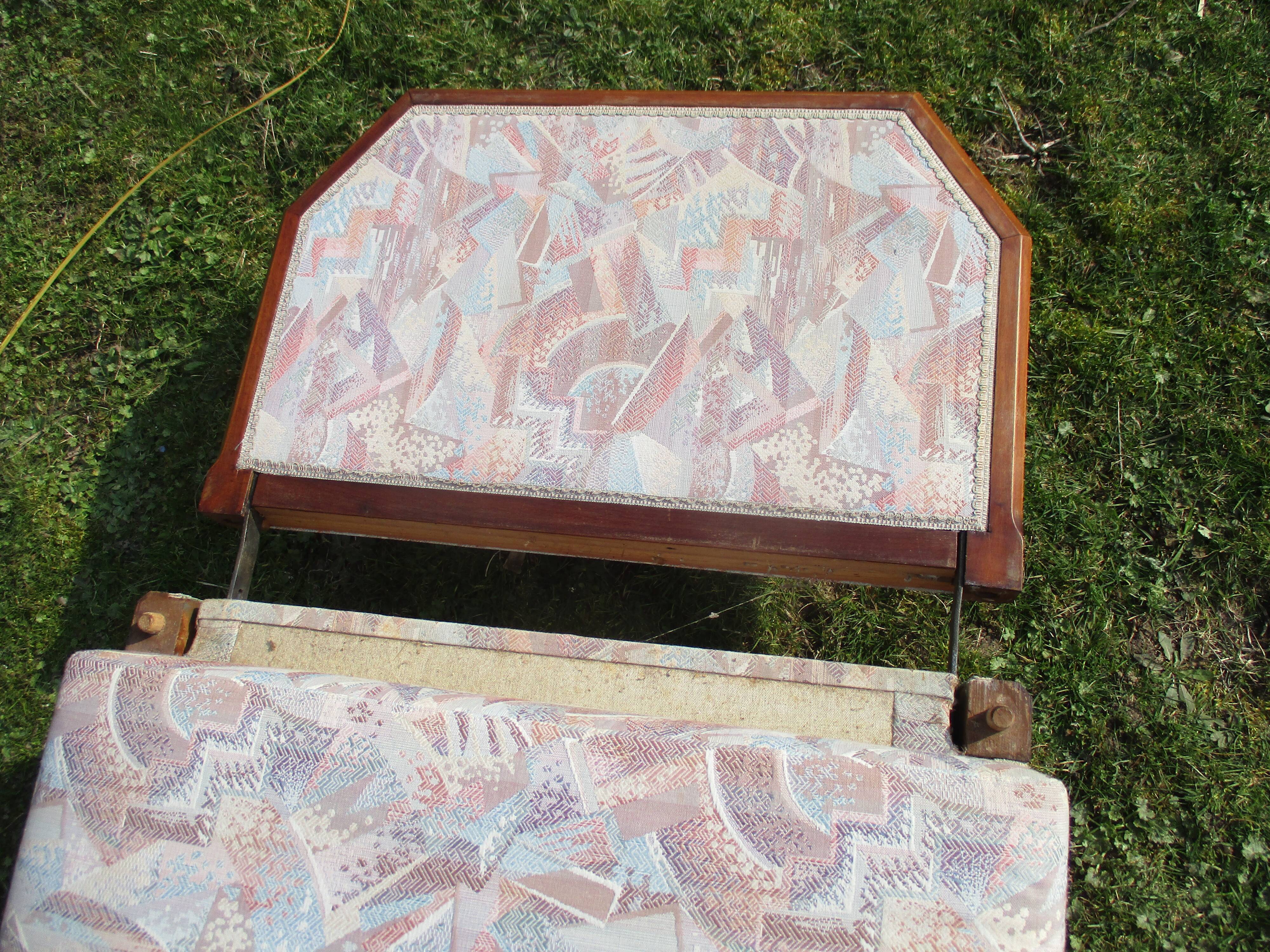 Antique Art Deco sofa bed