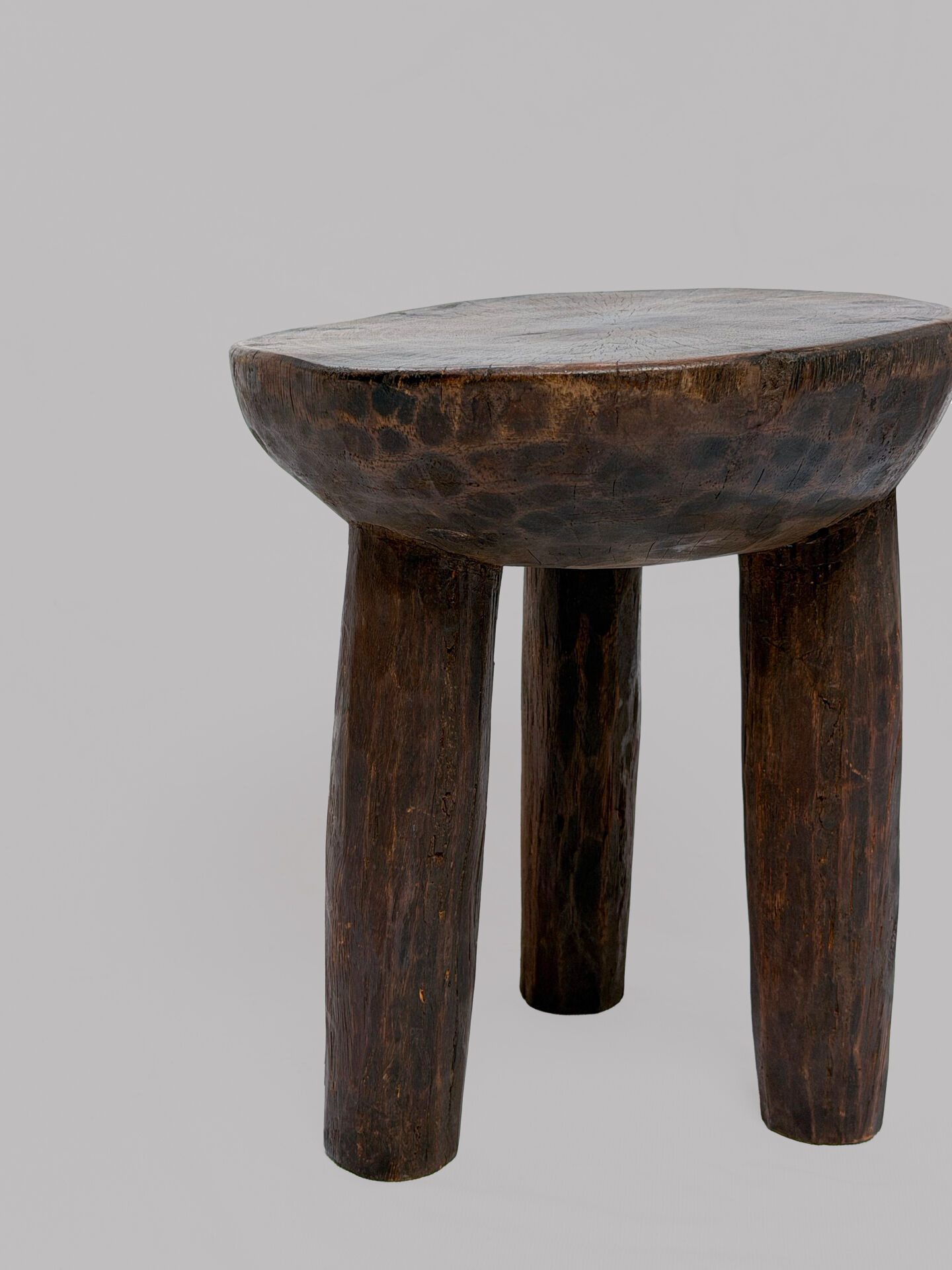 Senoufo stool in wood (Burkina Faso)