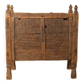 Coffre de mariée antique de la vallée de Swat
