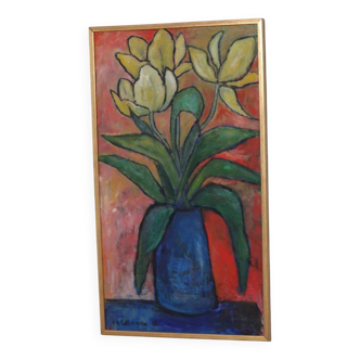 “Bold Flower Motif” by Elisabeth Sellergren