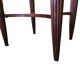French Mahogany Oval Art Deco Side Table, 1930s