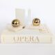 Onyx and Brass Bookends | Modernist Orbs | Art Deco Germany