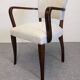Pair of Art Deco bridge chairs, France circa 1930