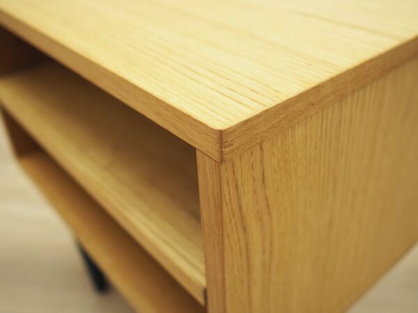 Table de chevet en chêne, design scandinave