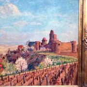 Painting "Vineyards of Alsace".