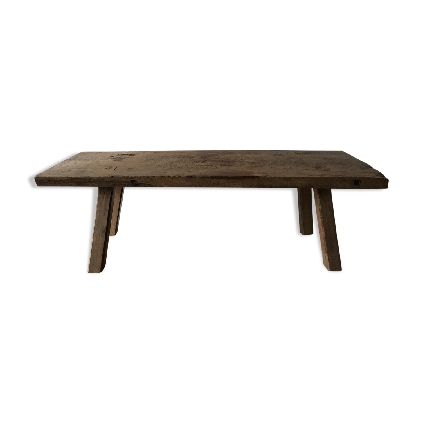 Wooden coffee table