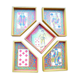 Jeu de nain jaune de marque al (entrelacées)