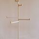 Midcentury Floor Coat Rack Gedy, Makio Hasuike, Italy, 1970s