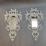 Pair C19th Continental Wall Mirrors