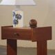Table de chevet en teck danoise des années 1960