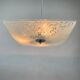Mid century glass pendant by Napako, Czechoslovakia, 1960's