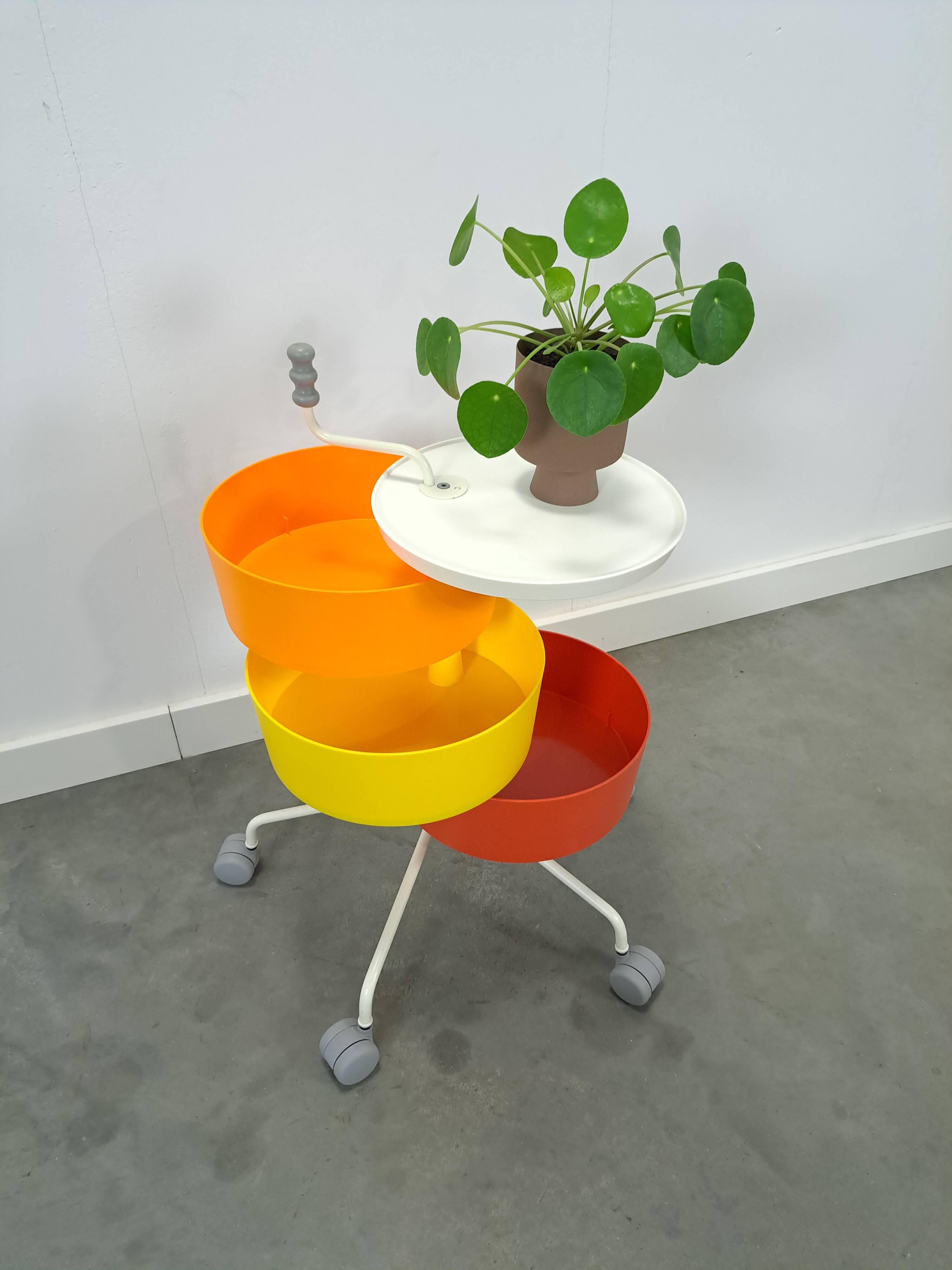 Ikea kunststof trolley PS Klyftig