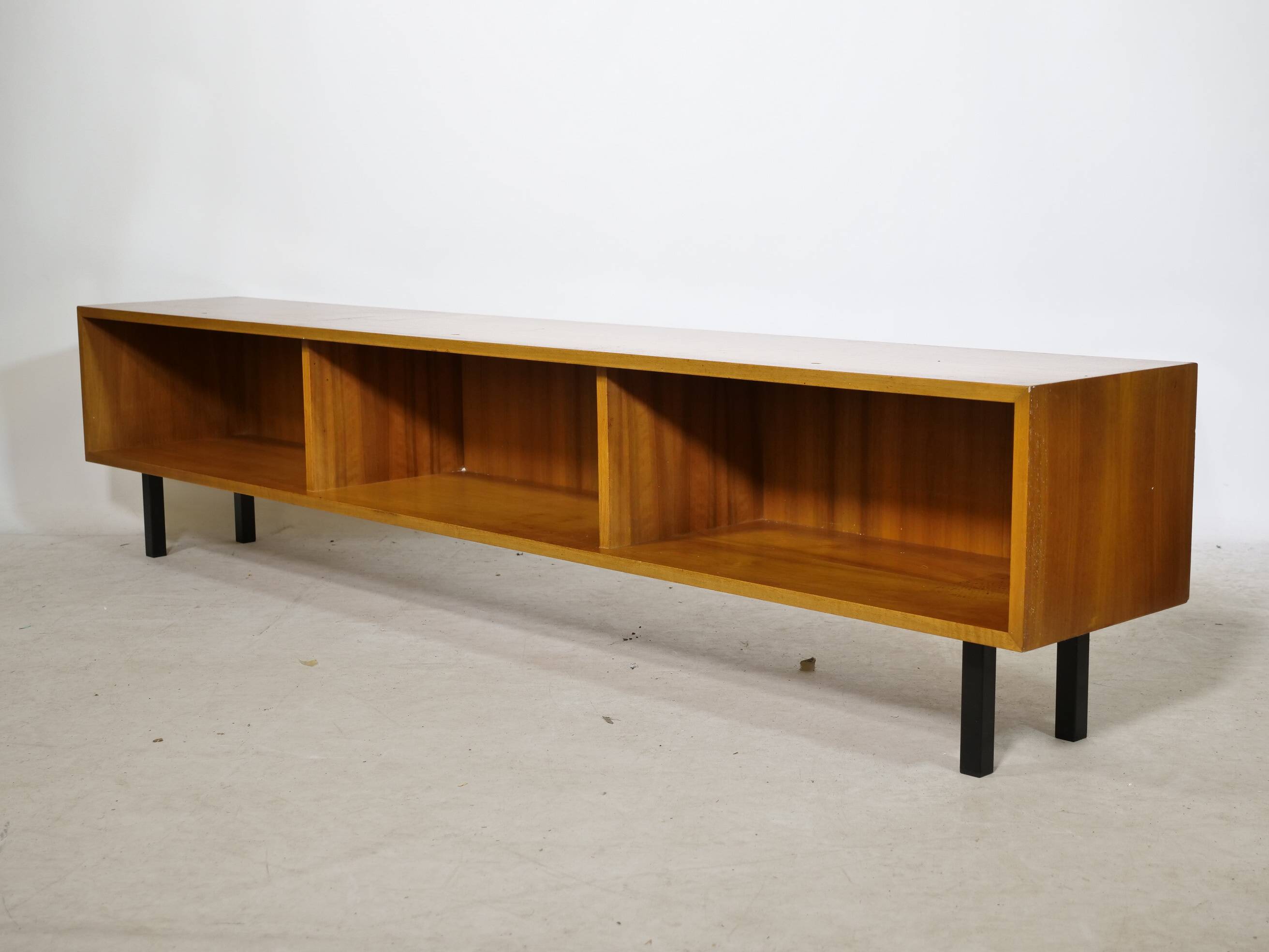 Mid-Century Design Walnut Lowboard from Germany, 1960s