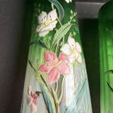 Pair of enamelled vases – FT Legras Cambrai shape