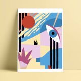 “love” a4 art print