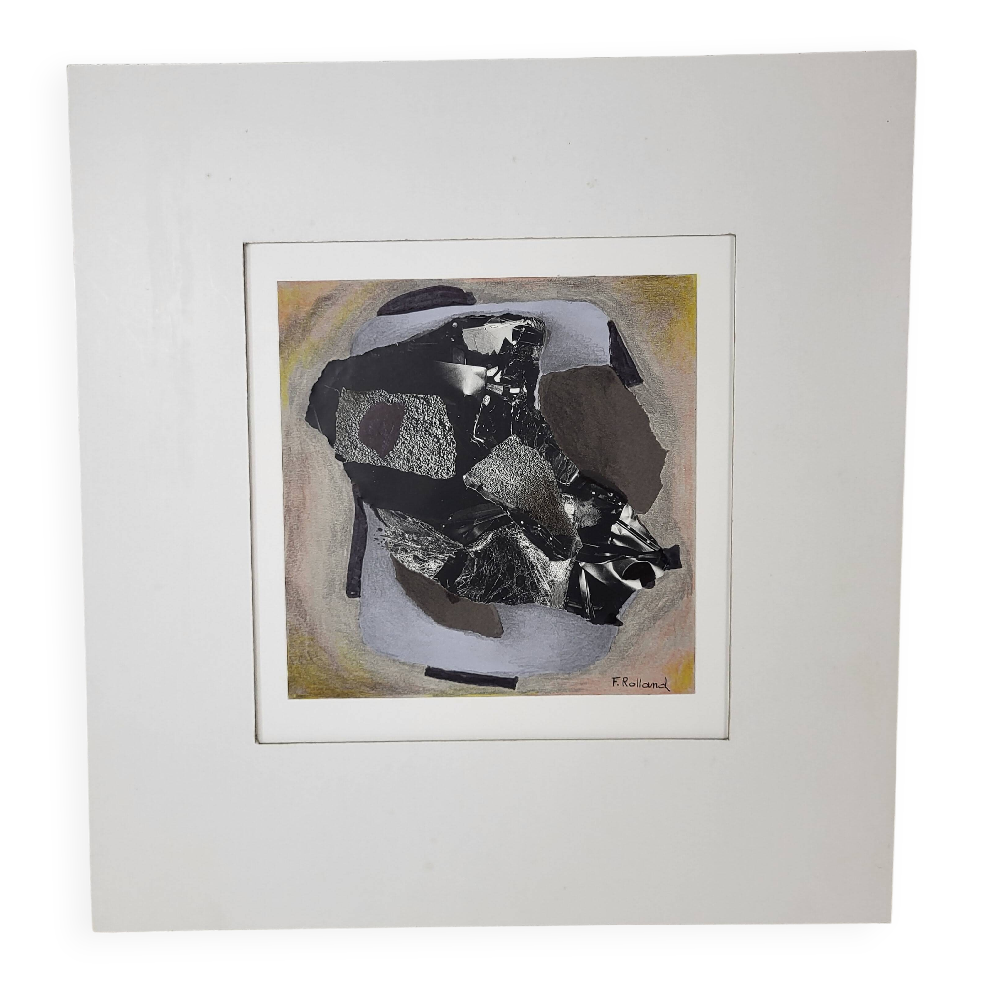 Collage Fernand Rolland Crac Tremblay 1920-2004