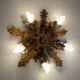 Tole Florentine Vintage Flushmount