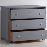 Commode gris argenté, c.1900