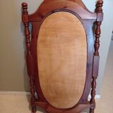 Miroir en bois ovale