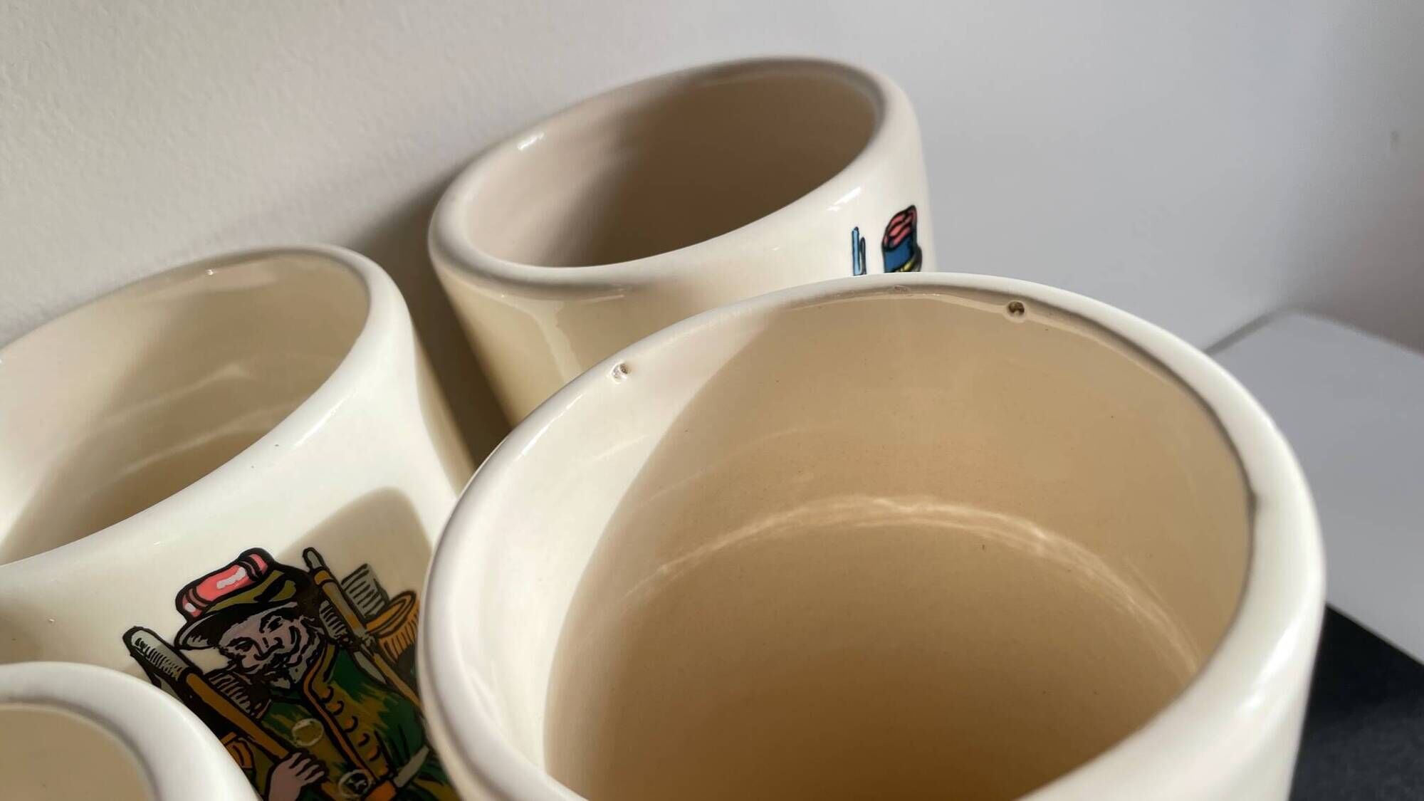 Vintage ceramic orangeade set