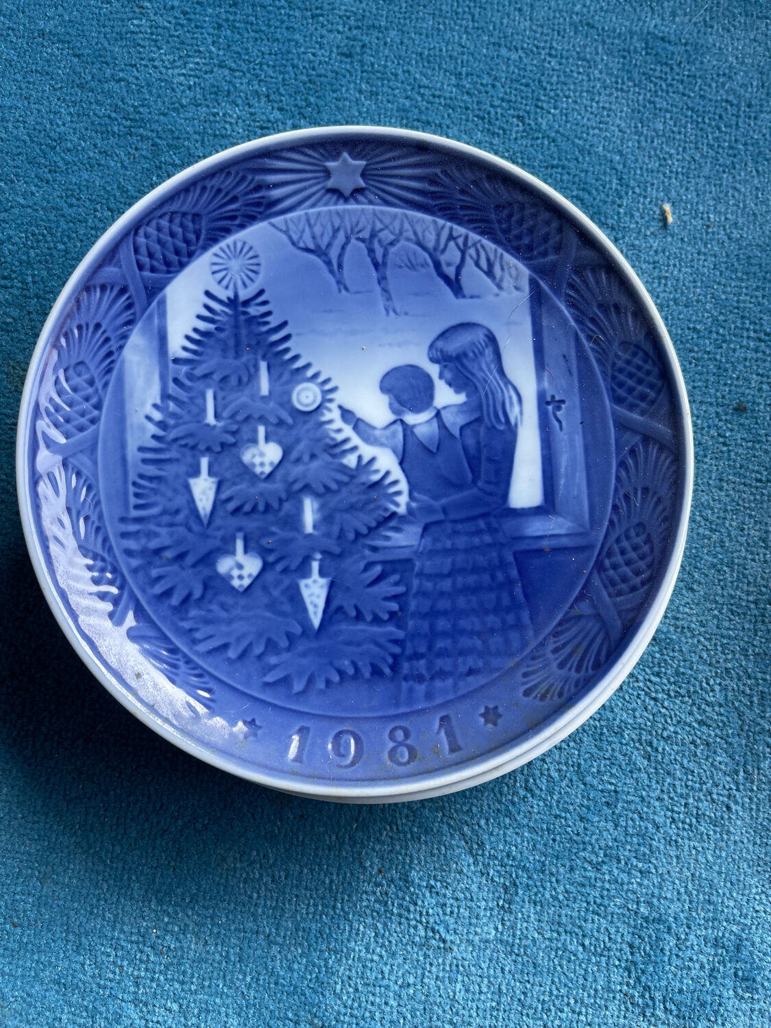 Wall plates Christmas Denmark Royal Copenhagen years 72-87
