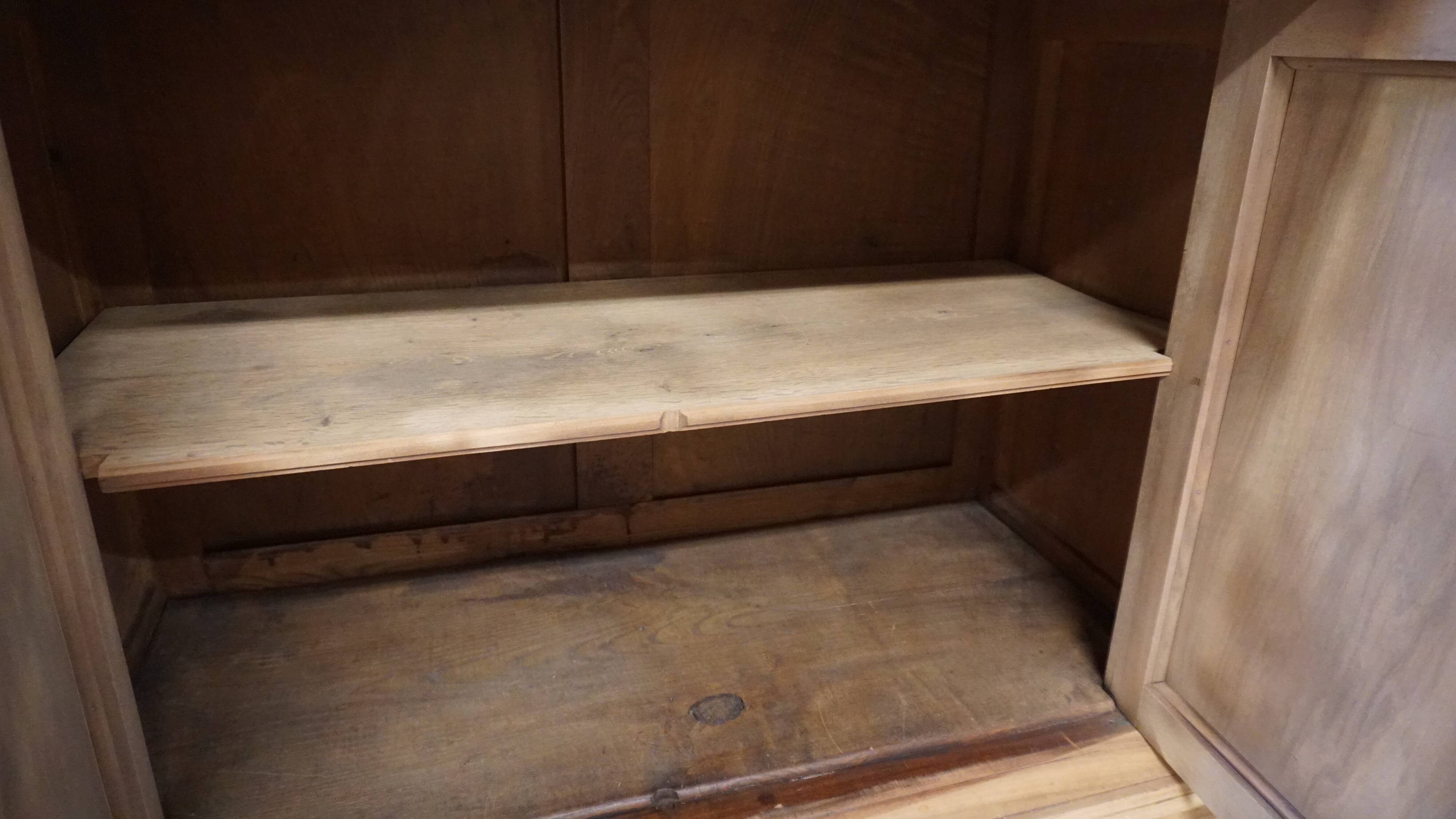 Library showcase carved wood