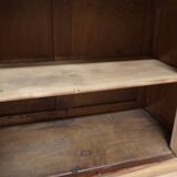 Library showcase carved wood
