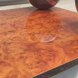 Table basse italienne loupe d'orme