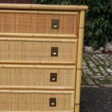 Dal vera rattan chest of drawers