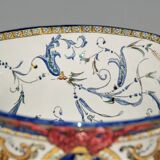 Cache-pot "poséidon" de faïence de Gien