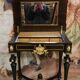 "Boulle" courtesy table from the Napoleonic III era in marquetry.