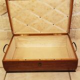 Curved wooden shawl box